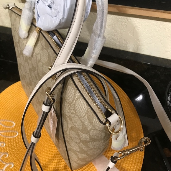 Prairie Satchel In Signature Canvas - Picture 6 of 6